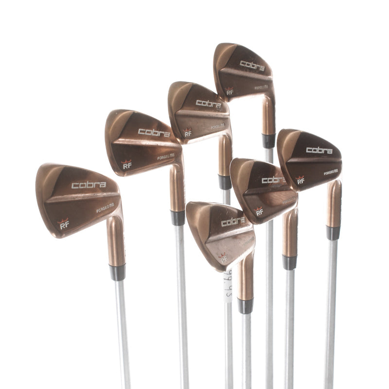 Cobra Forged MB Steel Mens Right Hand Irons 4-PW Extra Stiff - C-Taper 130