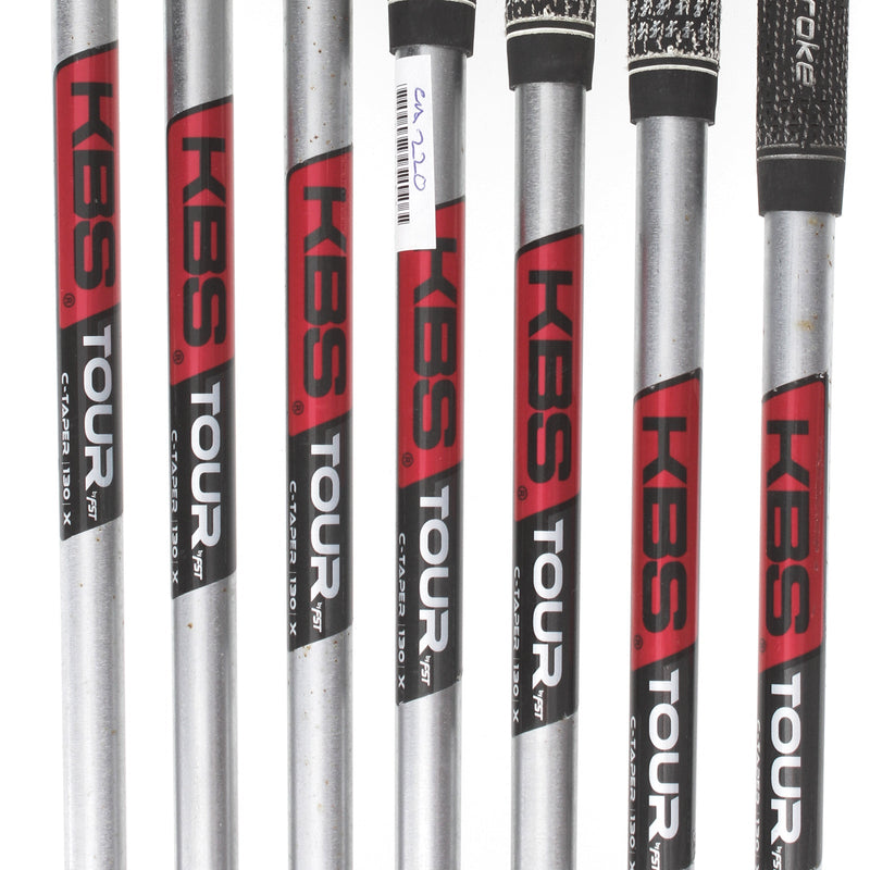 Cobra Forged MB Steel Mens Right Hand Irons 4-PW Extra Stiff - C-Taper 130