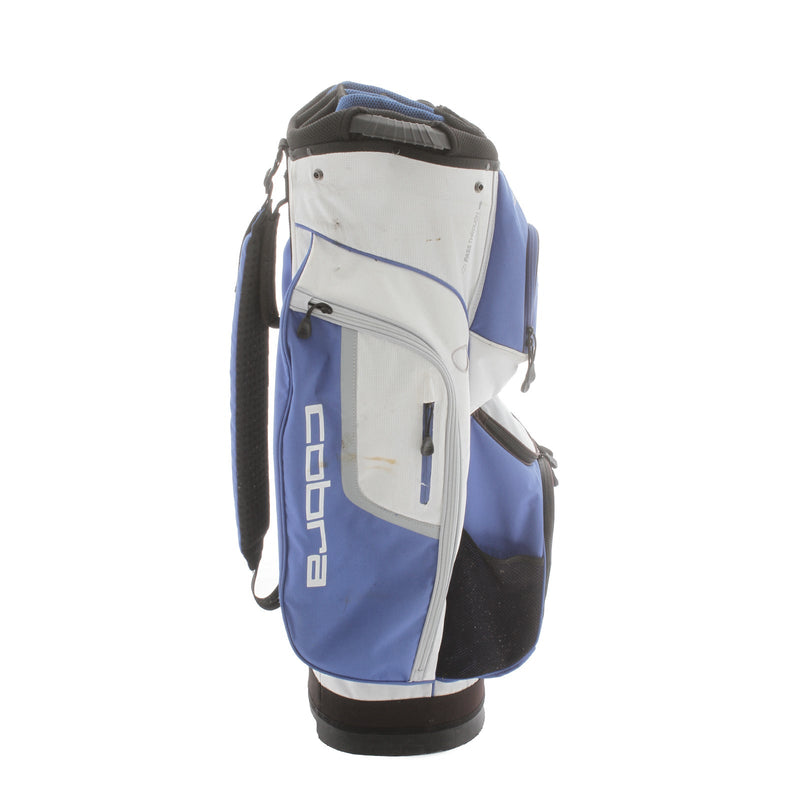 Cobra Cobra Cart Bag - White/Blue