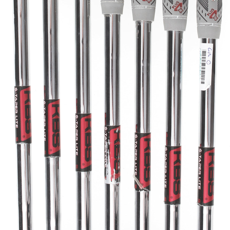 Cobra King Tour Steel Mens Right Hand Irons 4-PW +0.5" Stiff - $-Taper Lite