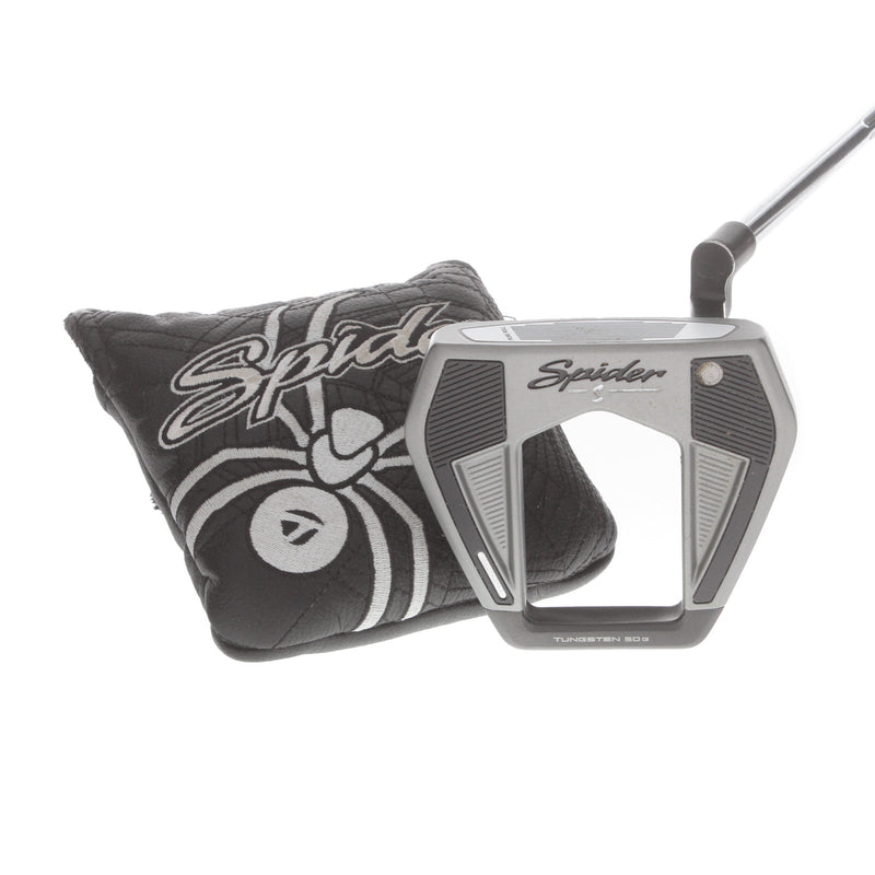 TaylorMade Spider s Mens Right Hand Putter 34.5" Mallet - Taylormade Fluted Feel Super Stroke Pistol GTR