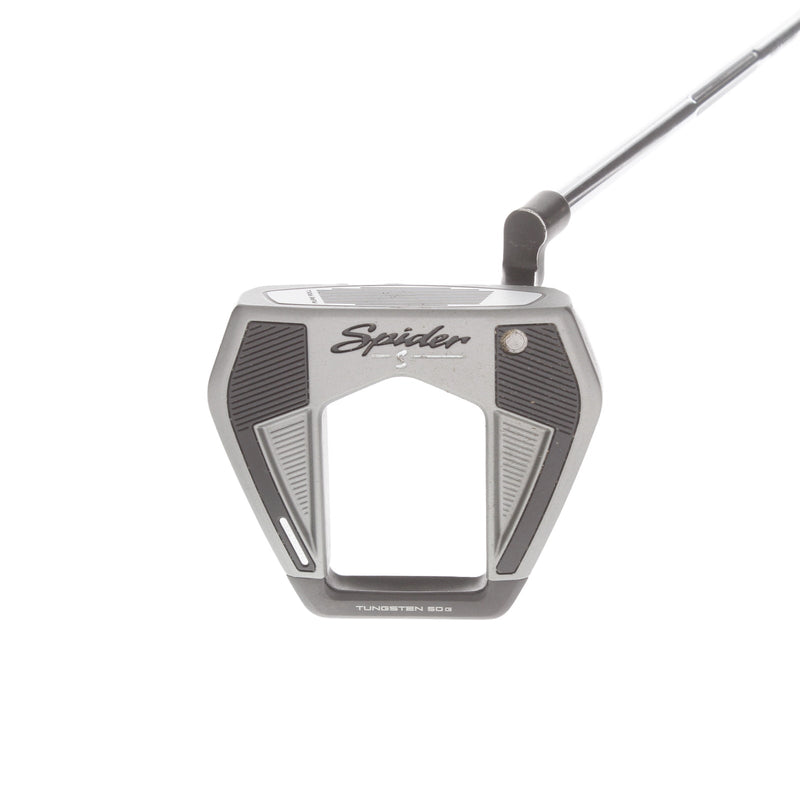 TaylorMade Spider s Mens Right Hand Putter 34.5" Mallet - Taylormade Fluted Feel Super Stroke Pistol GTR