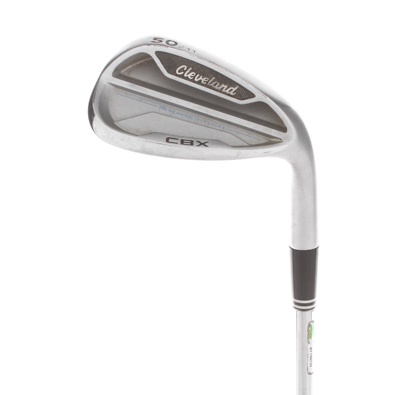 Cleveland cbx Steel Mens Right Hand Gap Wedge 50* 11 Bounce Wedge Flex - dynamic gold 115