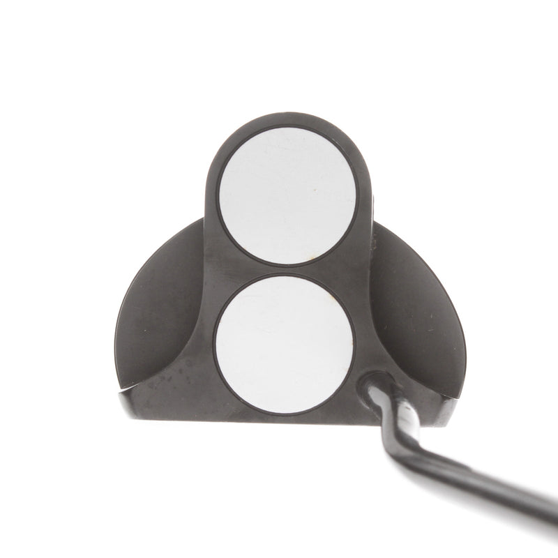 Odyssey 2 ball prototype black Mens Right Hand Putter 34" Mallet - Super stroke pistol gt 1.0