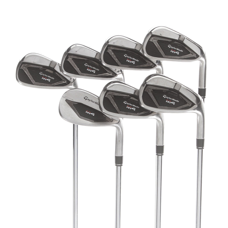 TaylorMade M4 Steel Mens Right Hand Irons 5-GW Regular - KBX Max 85g