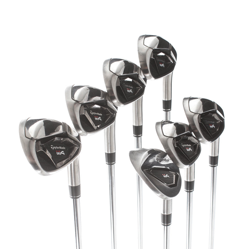 TaylorMade M4 Steel Mens Right Hand Irons 5-GW Regular - KBX Max 85g