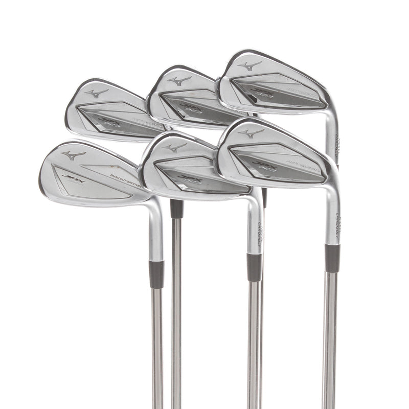 Mizuno JPX-923 Graphite Mens Right Hand Irons 6-Pw+Gw 19* Senior - Recoil F2