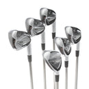 Mizuno JPX-923 Graphite Mens Right Hand Irons 6-Pw+Gw 19* Senior - Recoil F2