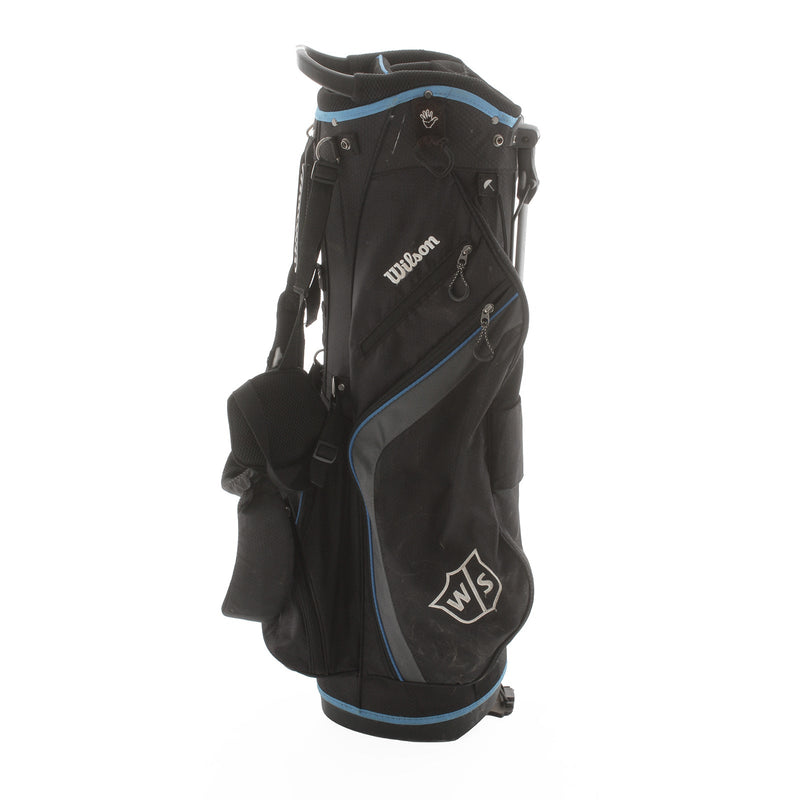 Wilson Feather Stand Bag - Black/Blue