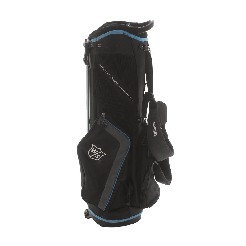 Wilson Feather Stand Bag - Black/Blue
