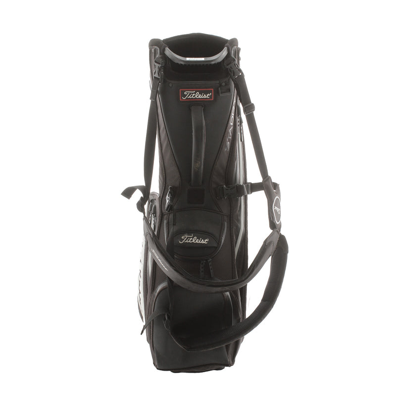 Titleist Mid-Tour Stand Bag - Black/White