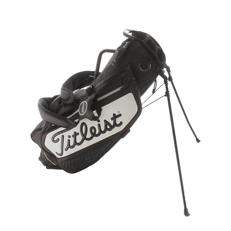 Titleist Mid-Tour Stand Bag - Black/White