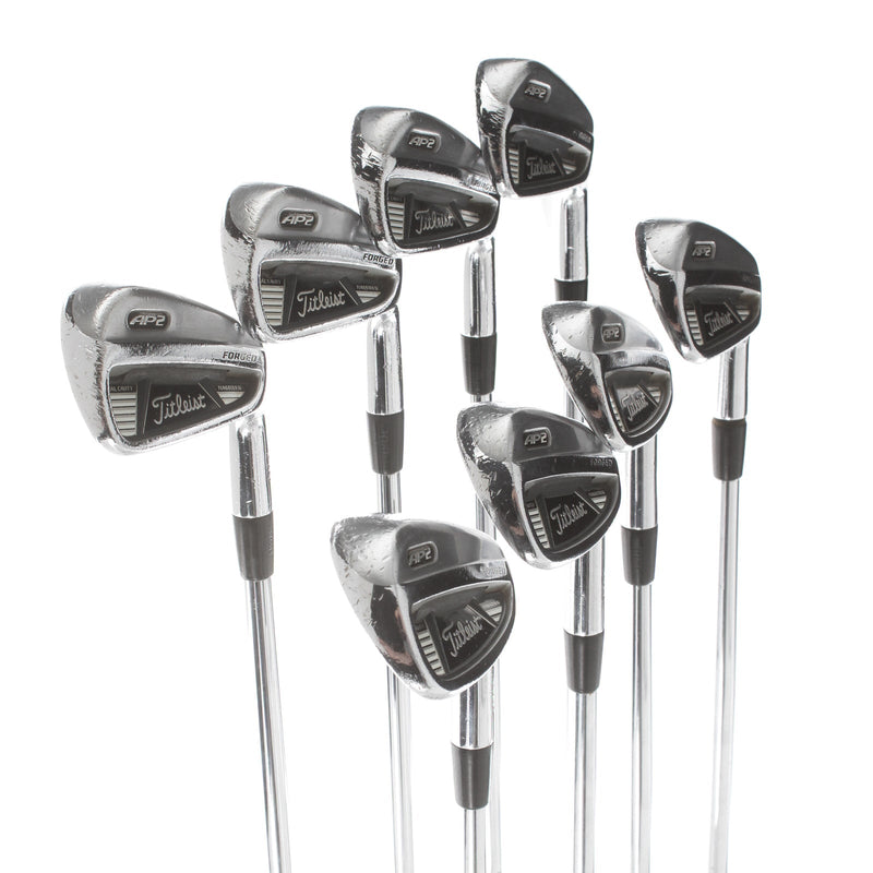 Titleist AP-2 710 Steel Mens Right Hand Irons 4-PW Stiff - Dynamic Gold SL
