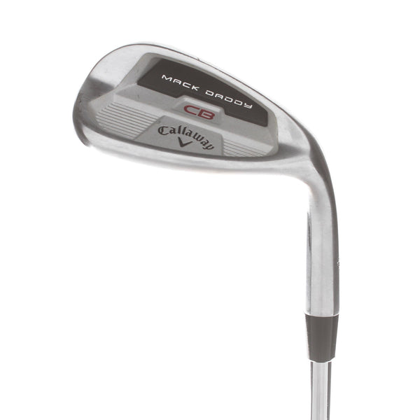 Callaway Mack Daddy CB Steel Mens Right Hand Lob Wedge 58* Stiff - KBS Hi-Rev 2.0