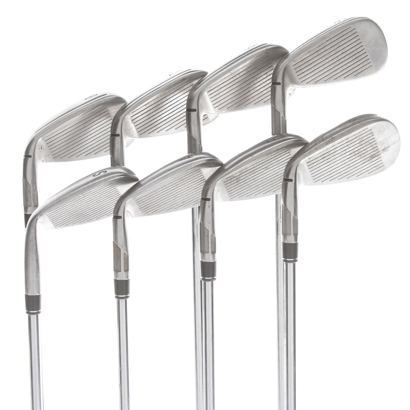 TaylorMade Stealth Steel Mens Right Hand Irons 5-GW+SW Stiff - KBS Max MT 85g