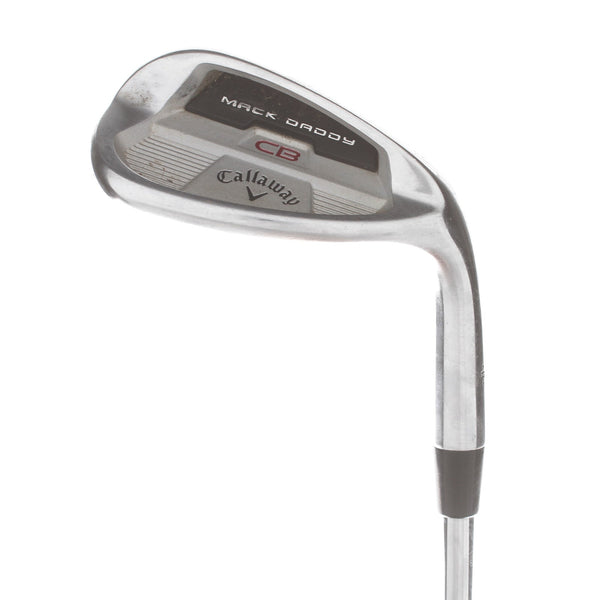 Callaway Mack Daddy CB Steel Mens Right Hand Lob Wedge 58* 12 Bounce Stiff - kbs 105G