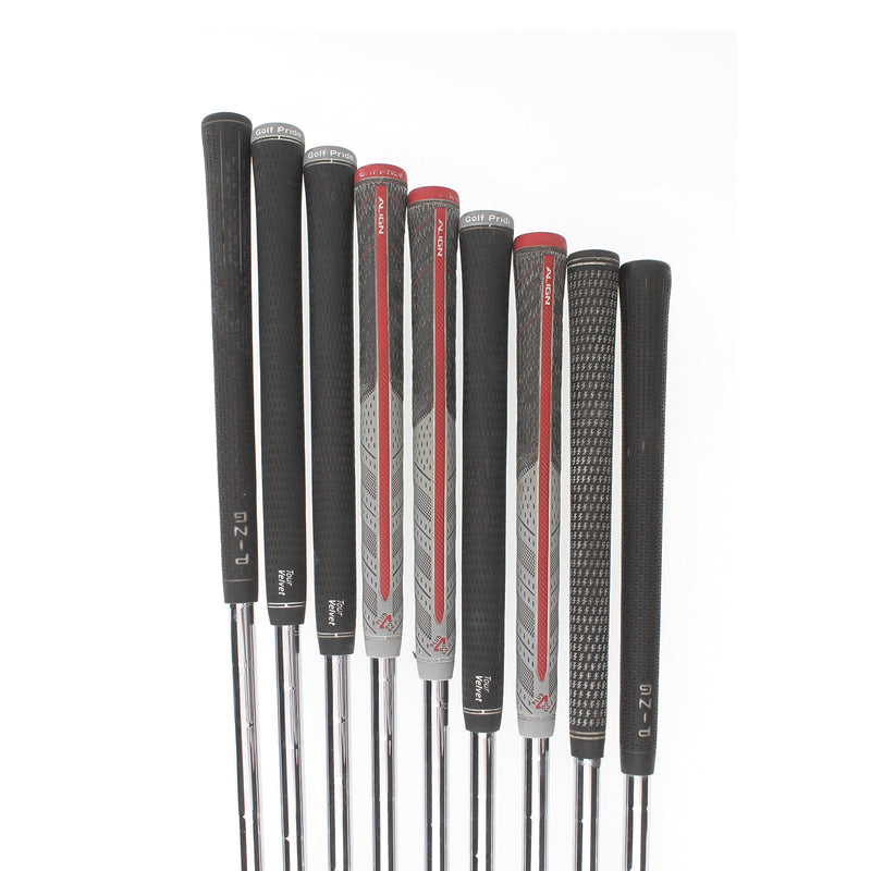 Ping S57 Steel Mens Right Hand Irons 3-SW +0.5" White Dot Stiff - PING