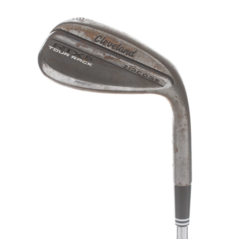 Cleveland RTX 6 Zipcore Steel Mens Right Hand Lob Wedge 58* Wedge Flex - steel