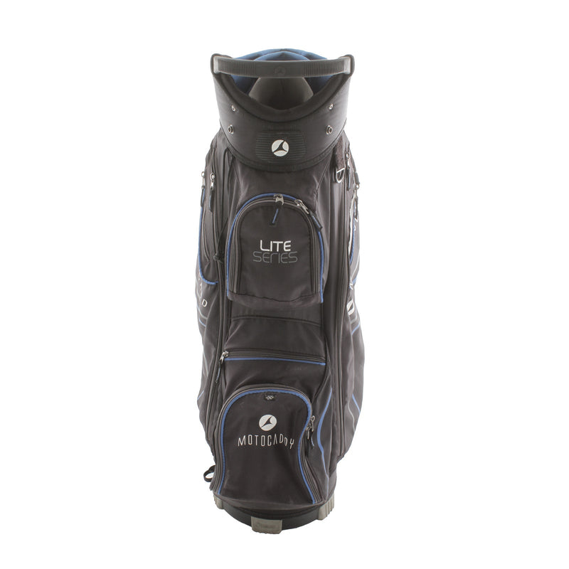 Motocaddy Lite Series Cart Bag - Black/Blue
