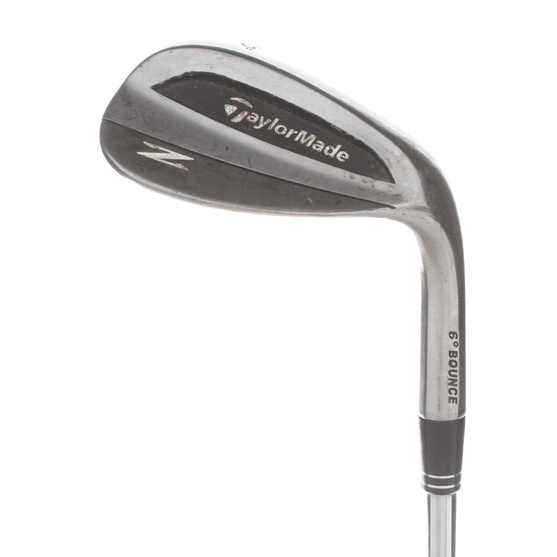 TaylorMade Z-Spin Steel Mens Right Hand Lob Wedge 60* 10 Bounce S Grind Wedge Flex - Taylor Made Steel