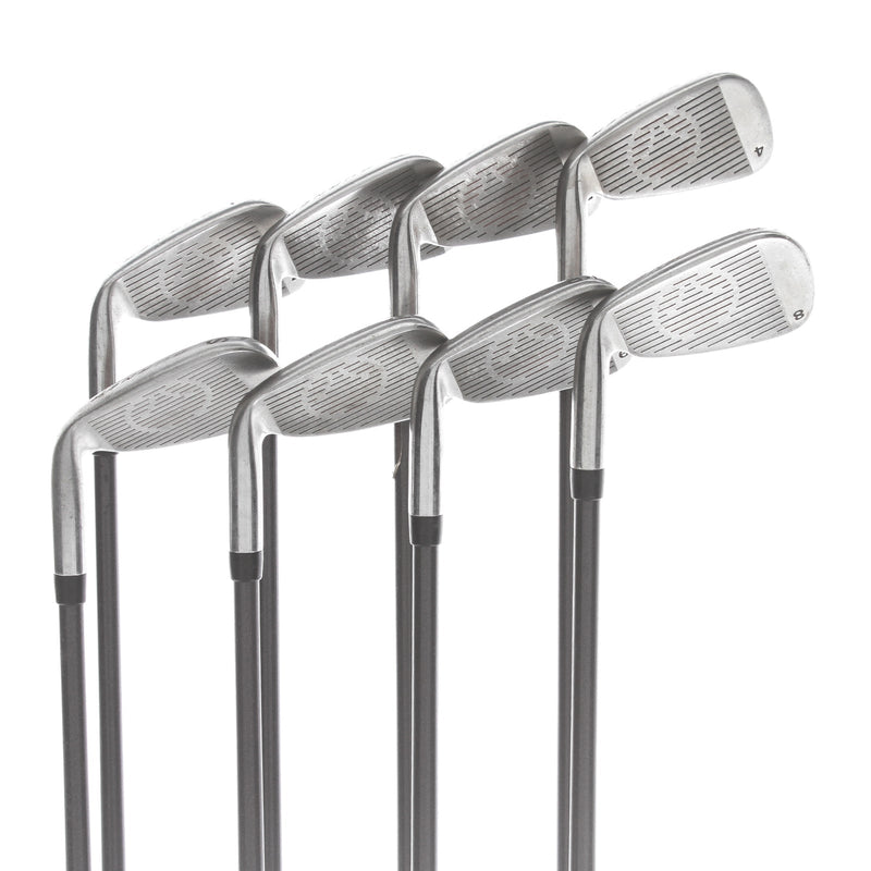 TaylorMade Burner lcg Graphite Mens Right Hand Irons 4-SW Regular - Bubble 2 shaft 80g