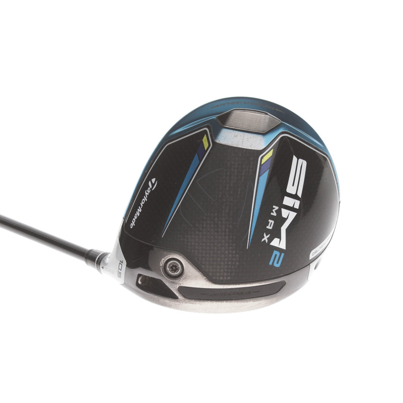 TaylorMade Sim 2 Max Graphite Mens Right Hand Driver 10.5* Stiff - Hzrdus smoke 70g