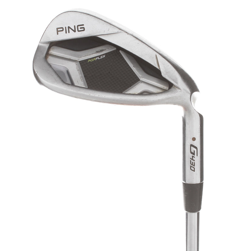 Ping G-430 Steel Mens Right Hand Utility Wedge Brown Dot 45* 3* Flat 10 Bounce S Grind Stiff - Dynamic Gold S 300