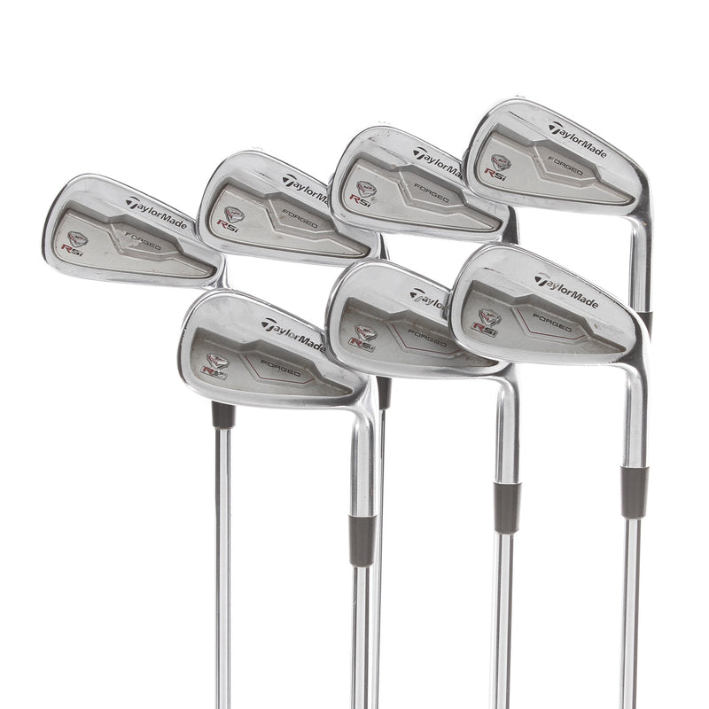 TaylorMade RSI Forged Steel Mens Right Hand Irons 4-PW Stiff - Dynamic Gold 125g