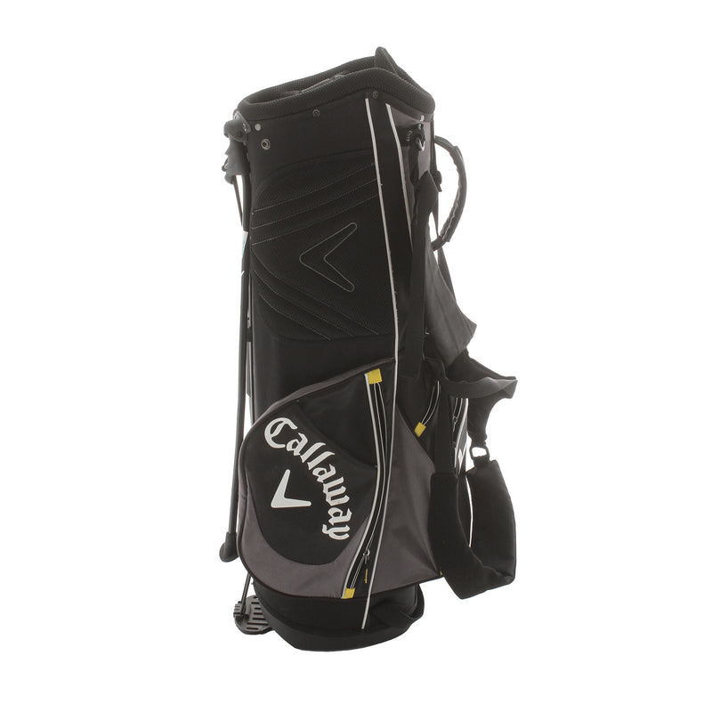 Callaway Warbird Stand Bag - Black/Silver