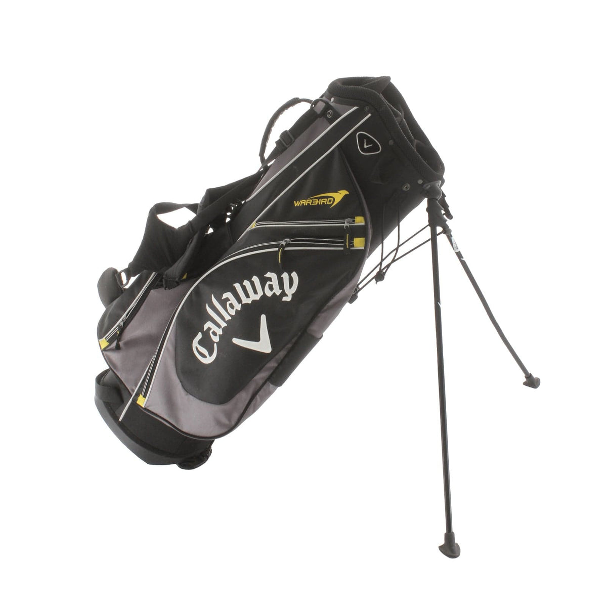 Callaway Warbird Stand Bag - Black/Silver