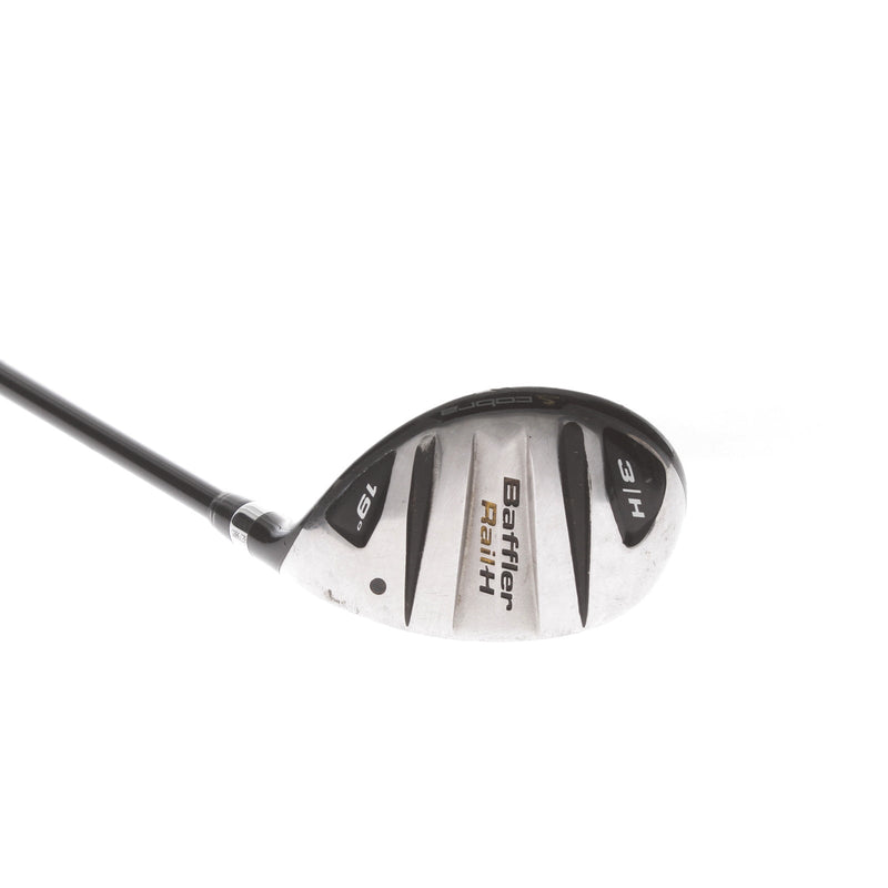 Cobra Baffler Rail H Graphite Mens Right Hand 3 Hybrid 19* Regular - Fujikura Baffler Rail