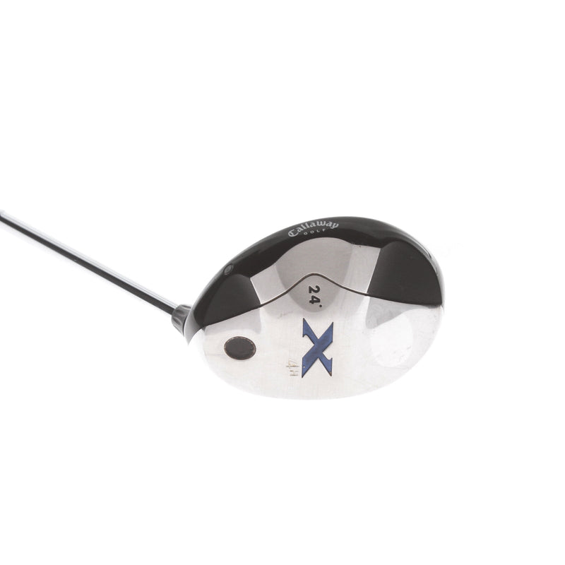 Callaway X-Series Steel Mens Right Hand 4 Hybrid 24* Uniflex - Uniflex Steel 85g