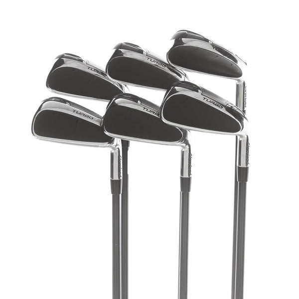 Cleveland Halo HB Turbo Graphite Ladies Right Hand Irons 5-PW Ladies - Miyazaki 40 g