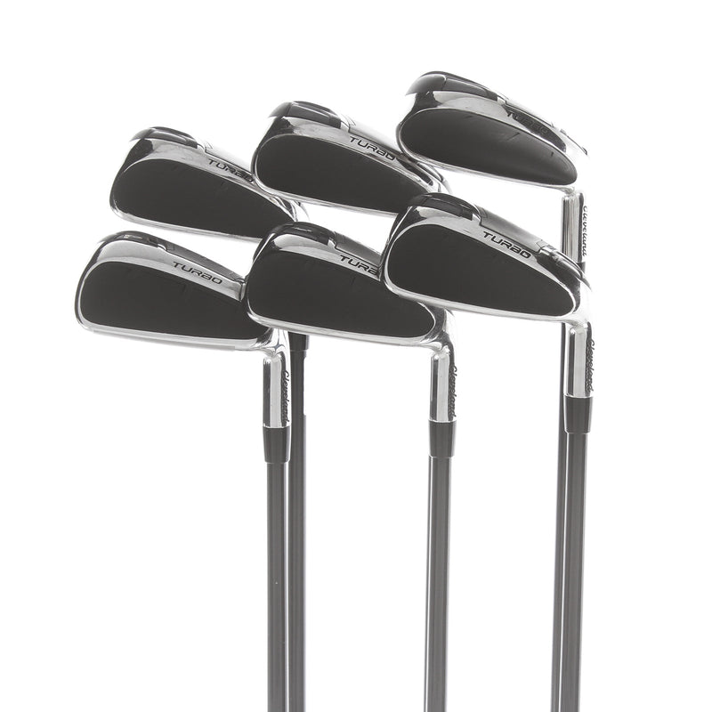 Cleveland Halo HB Turbo Graphite Ladies Right Hand Irons 5-PW Ladies - Miyazaki 40 g