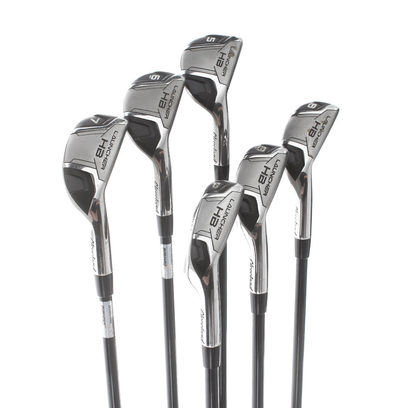Cleveland Halo HB Turbo Graphite Ladies Right Hand Irons 5-PW Ladies - Miyazaki 40 g
