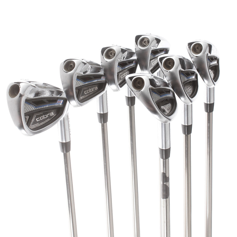 Cobra One Length Graphite Mens Right Hand Irons 5-SW Regular - Recoil ESX F3