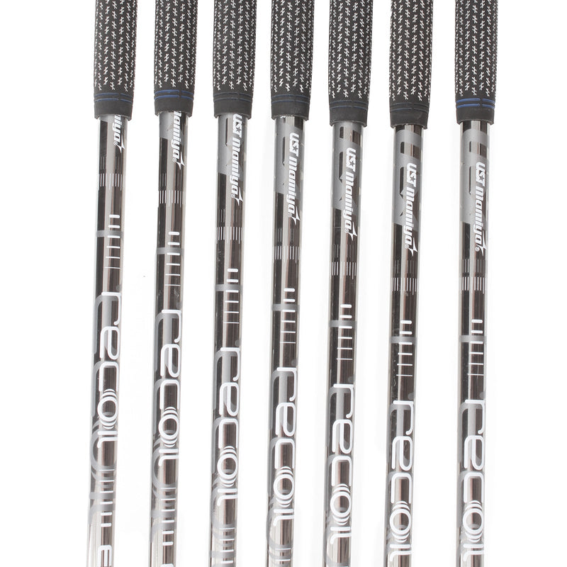 Cobra One Length Graphite Mens Right Hand Irons 5-SW Regular - Recoil ESX F3