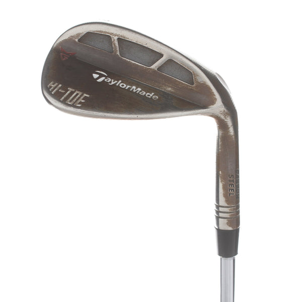 TaylorMade Hi Toe Steel Mens Right Hand Gap Wedge 52* 9 Bounce Stiff - KBS MAX Ultralite