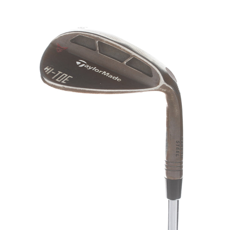 TaylorMade Hi Toe Steel Mens Right Hand Lob Wedge 58* Stiff - KBS MAX Ultralite