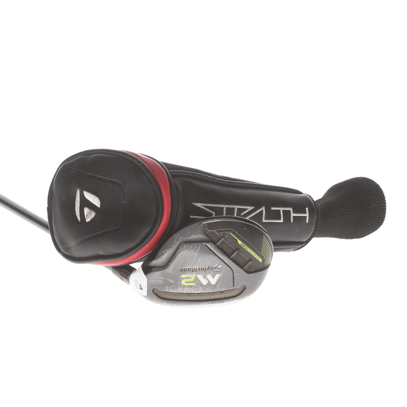 TaylorMade M-2 Graphite Mens Right Hand 4 Hybrid 22* Stiff - Reax 75g