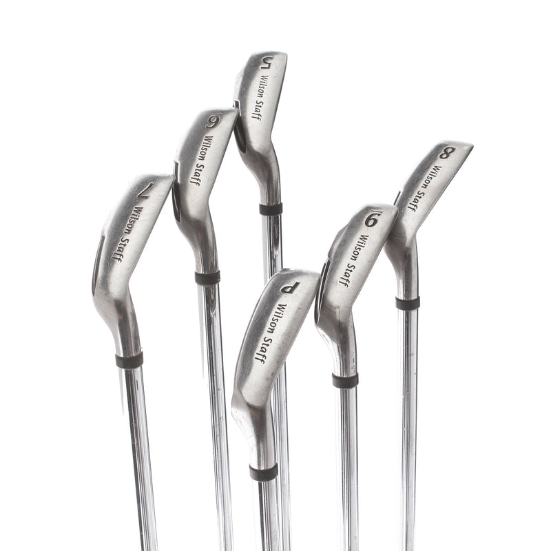 Wilson Di 11 Steel Mens Right Hand Irons 5-PW Uniflex - Wilson Staff SuperLight 95g