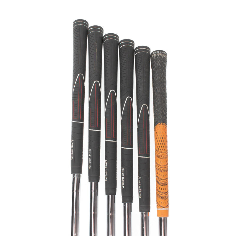 Wilson Di 11 Steel Mens Right Hand Irons 5-PW Uniflex - Wilson Staff SuperLight 95g