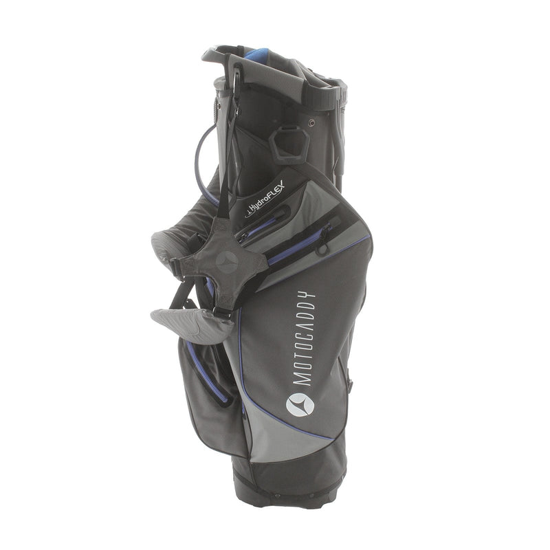 Motocaddy HydroFlex Stand Bag - Black/Gray/Blue