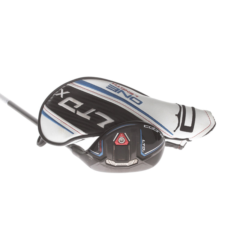Cobra LTDX ONE LENGTH Graphite Mens Right Hand 4 Hybrid 21* Regular - KBS 75R
