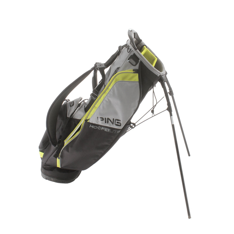 Ping Hoofer 14 Lite Stand Bag - Black/Gray