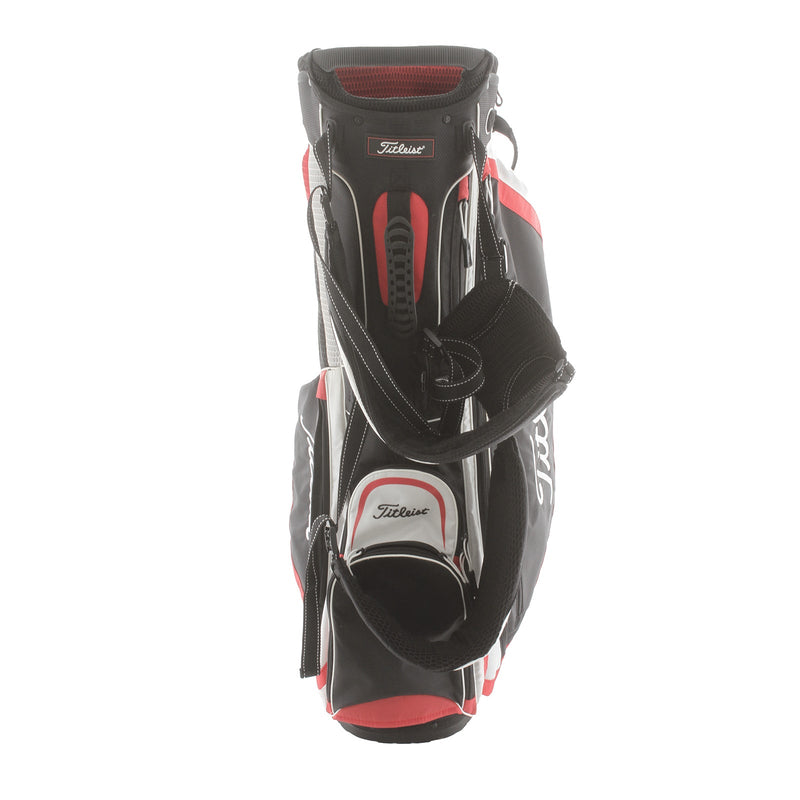 Titleist Titleist Stand Bag - Black/White/Red