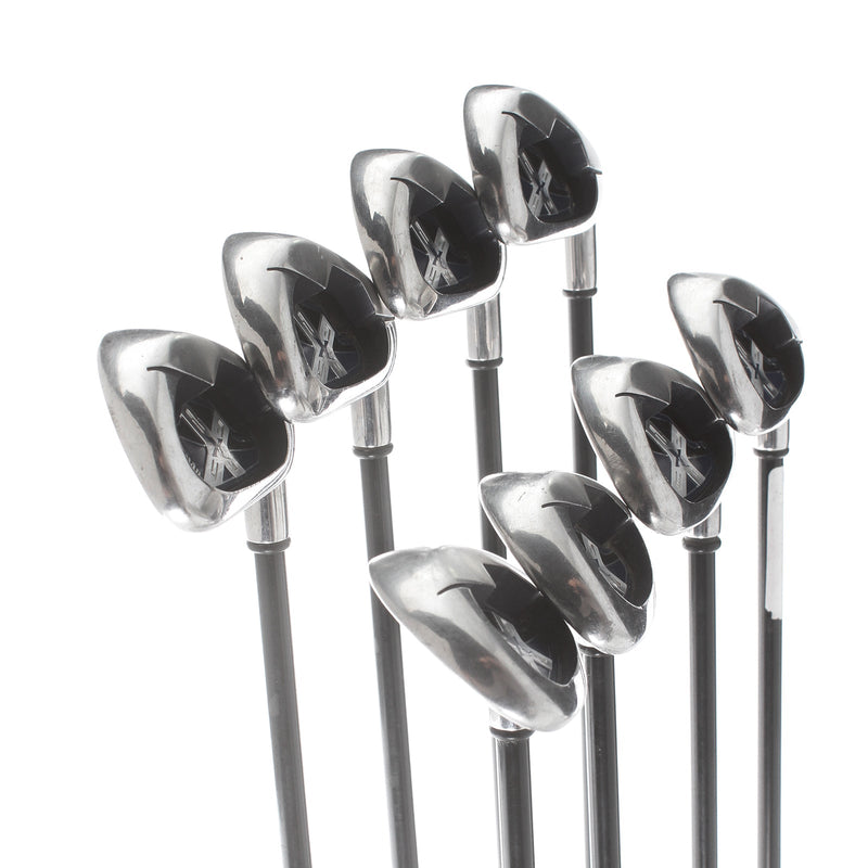 Callaway X18 Graphite Mens Right Hand Irons 4-SW Regular - Callaway system 75g