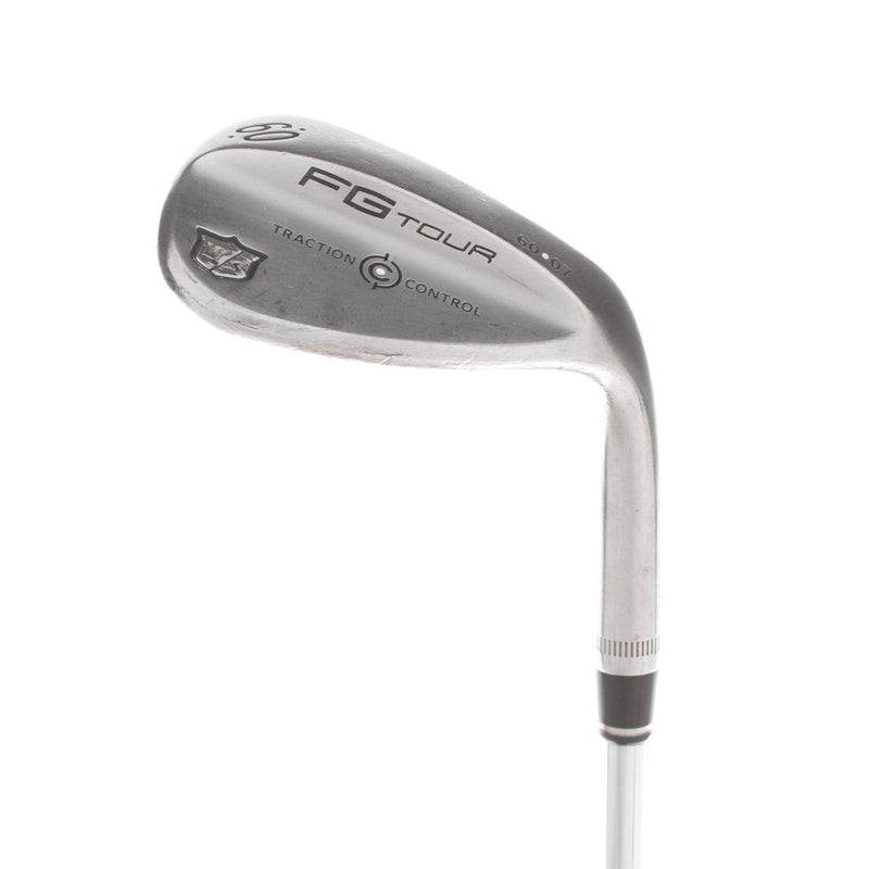 Wilson FG-Tour Steel Mens Right Hand Lob Wedge 60* 7 Bounce S Grind Wedge Flex - Dynamic Gold