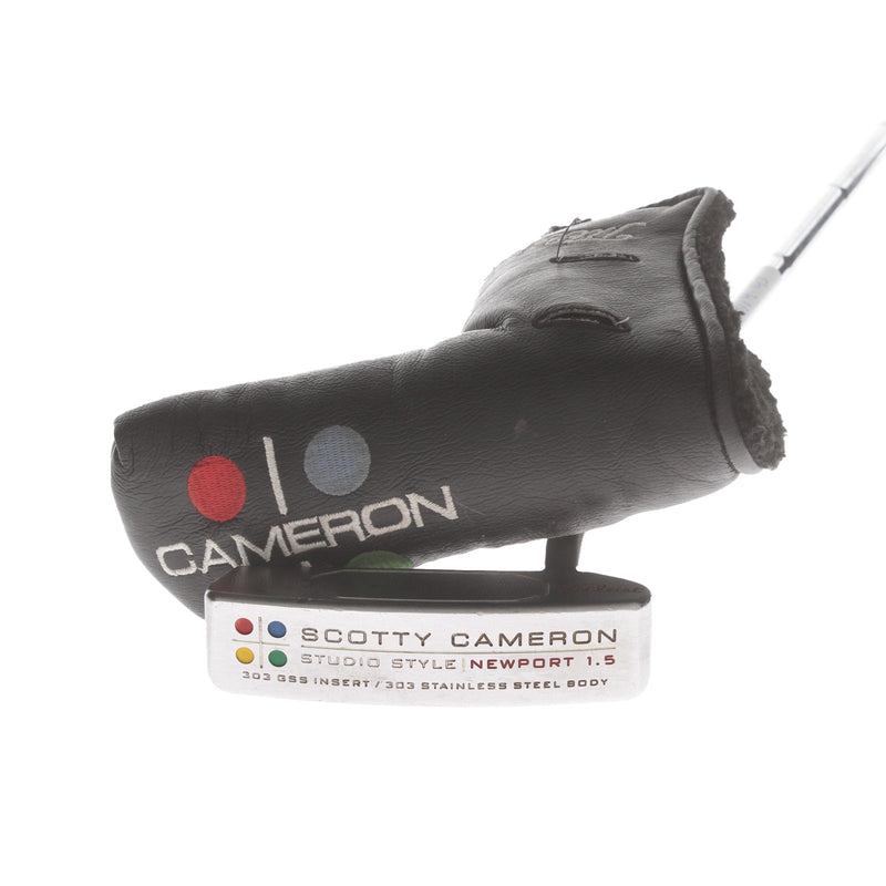 Scotty Cameron Newport 1.5 Mens Right Hand Putter 35" Blade - Super Stroke 3.0 Slim