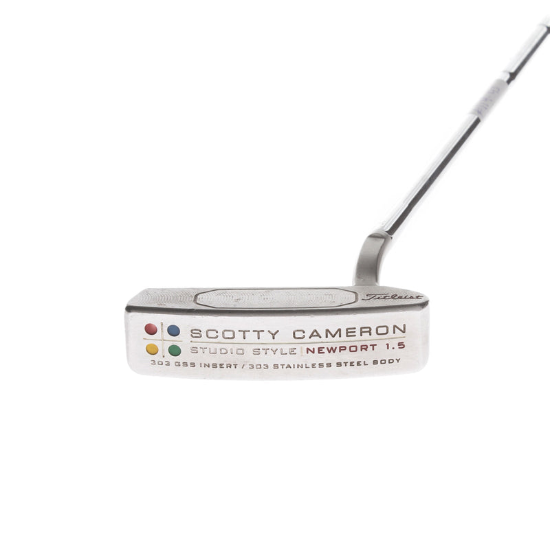 Scotty Cameron Newport 1.5 Mens Right Hand Putter 35" Blade - Super Stroke 3.0 Slim